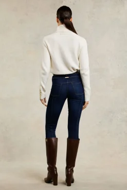 Discount 5 Pocket Jodhpur Jean (Dark Indigo) Women Jeans