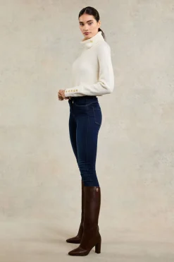 Discount 5 Pocket Jodhpur Jean (Dark Indigo) Women Jeans