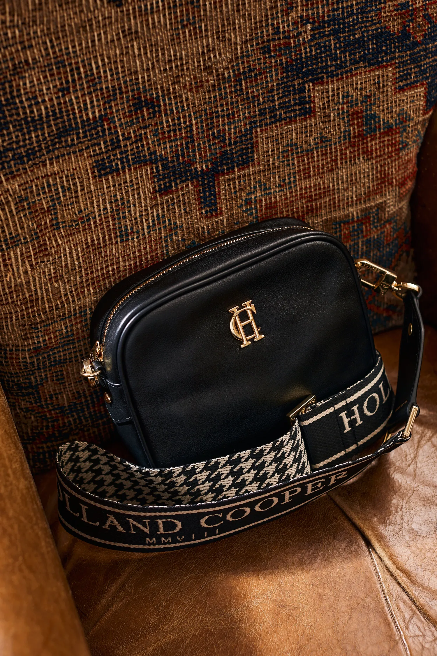 Sale Abbot Bag Strap (Ecru Houndstooth) Women Bags|Bags