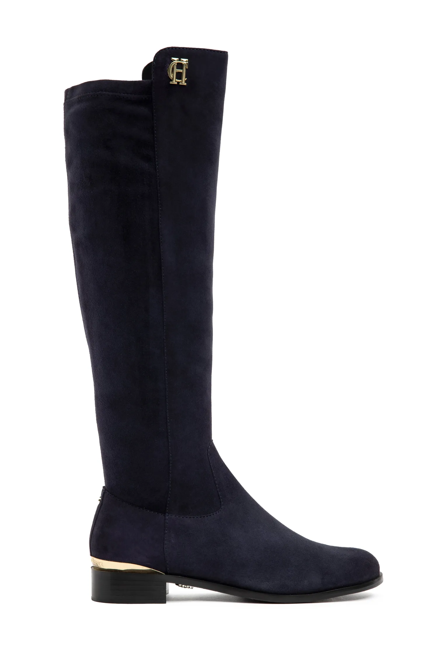 Sale Albany Knee Boot (Ink Navy Suede) Women Boots