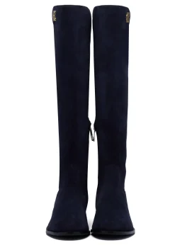 Sale Albany Knee Boot (Ink Navy Suede) Women Boots