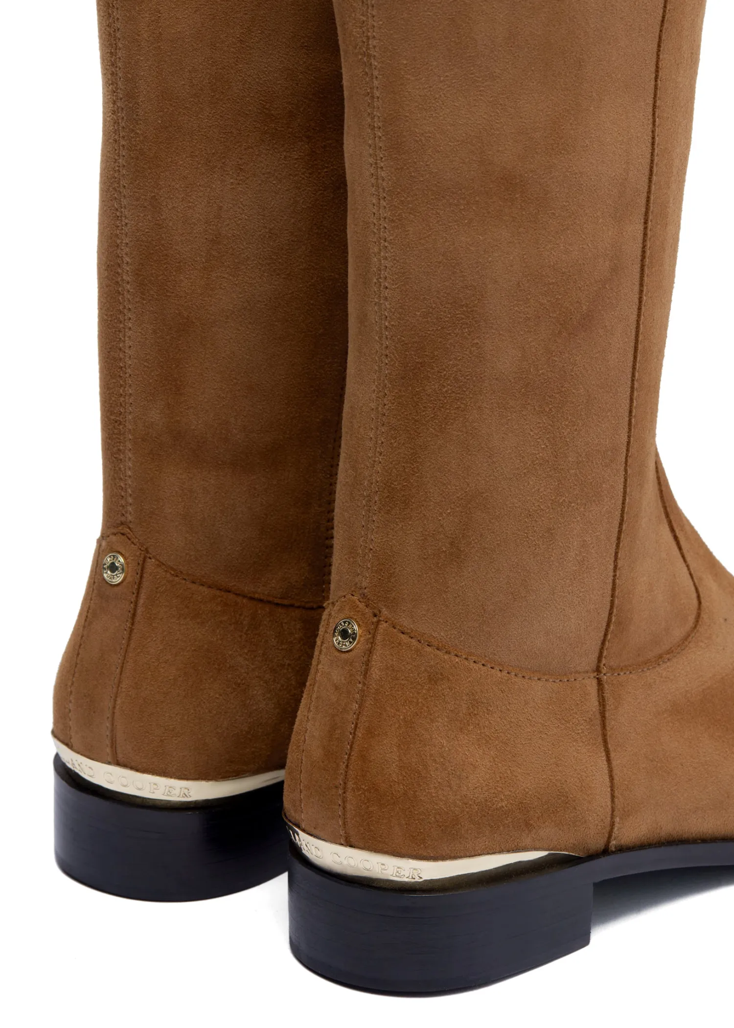 Hot Albany Knee Boot (Tan Suede) Women Boots