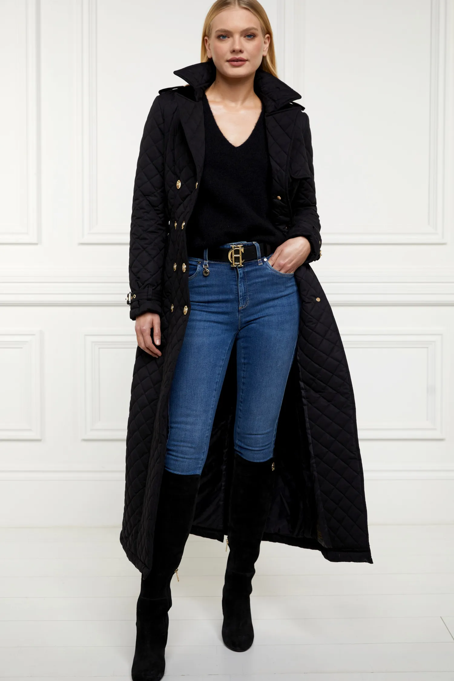 Clearance Amelia V-Neck Knit Women Knitwear