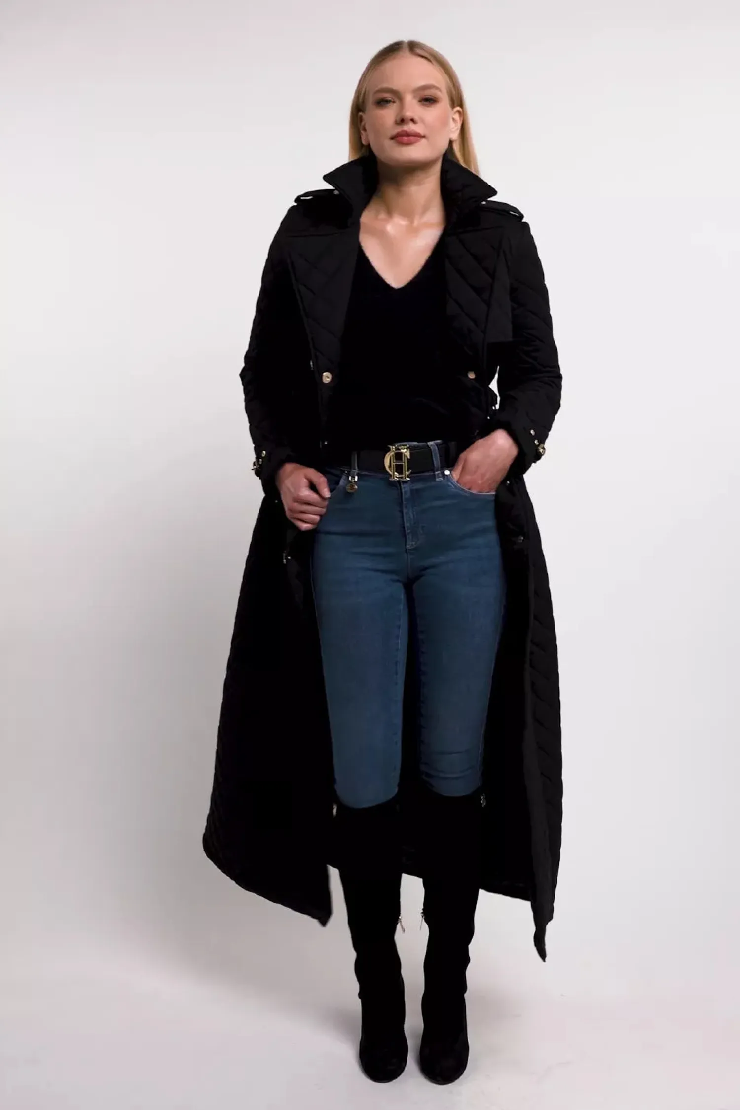Clearance Amelia V-Neck Knit Women Knitwear