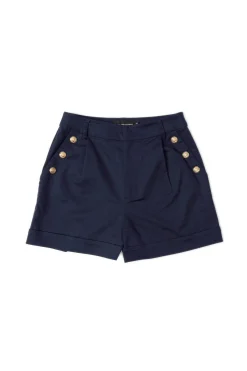Online Amoria Tailored Short (Ink Navy) Women Shorts