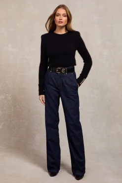 Hot Amy Crew Neck Knit Women Knitwear