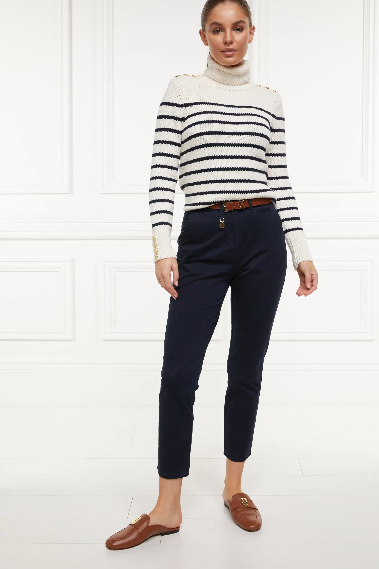 Clearance Arnesby Chino (Ink Navy) Women Trousers
