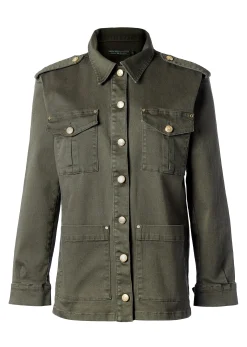 New Artillery Jacket (Hunter Green) Women Jackets