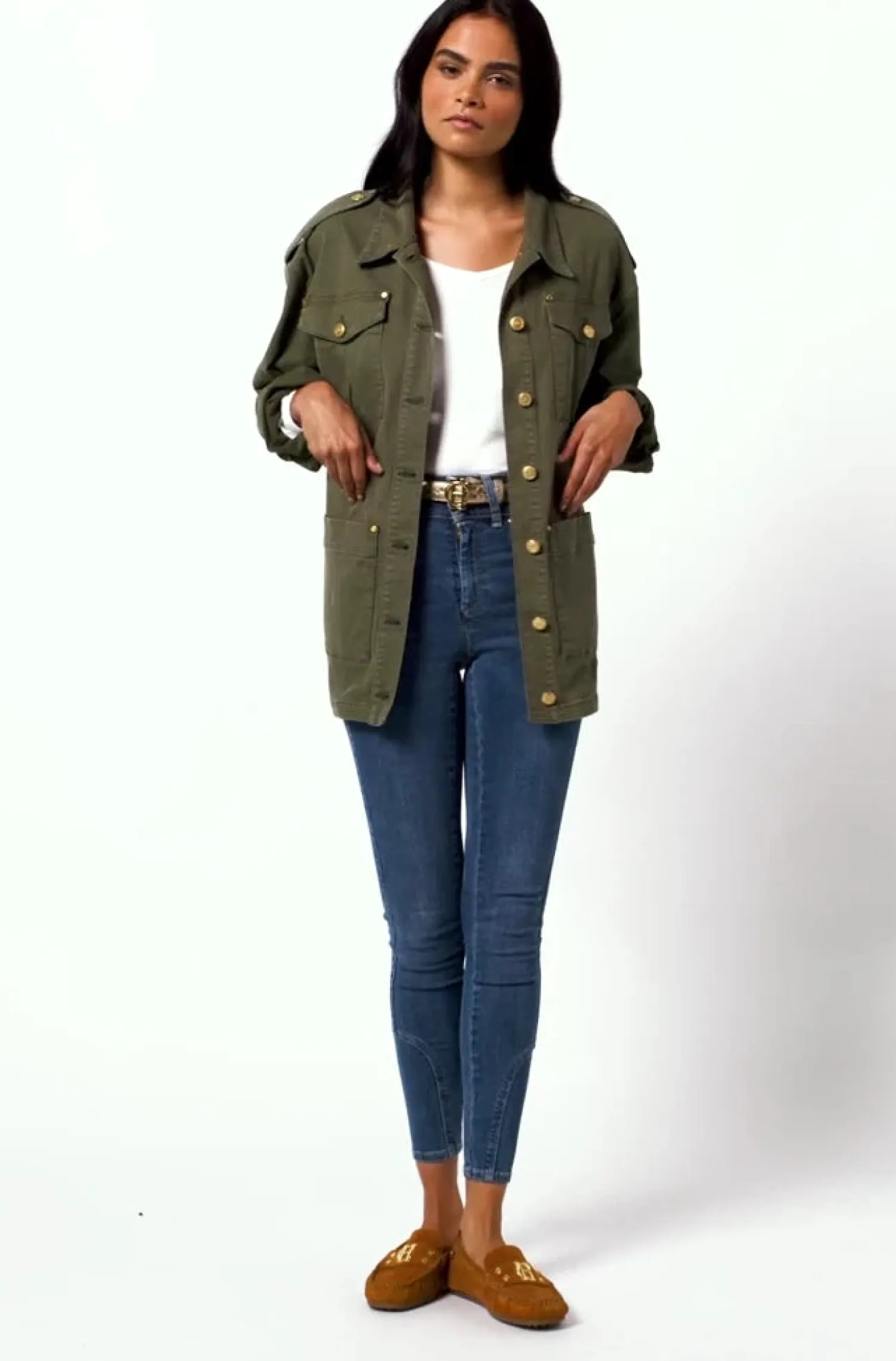 New Artillery Jacket (Hunter Green) Women Jackets
