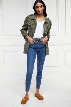New Artillery Jacket (Hunter Green) Women Jackets