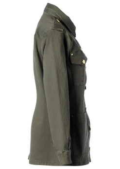 New Artillery Jacket (Hunter Green) Women Jackets