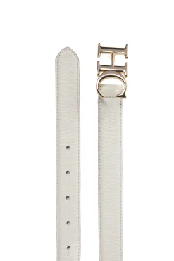 Sale Atelier Slim Logo Belt (Off White) Women Belts|Belts