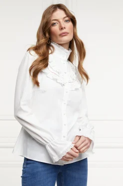 Discount Audley Lace Blouse Women Shirts & Blouses