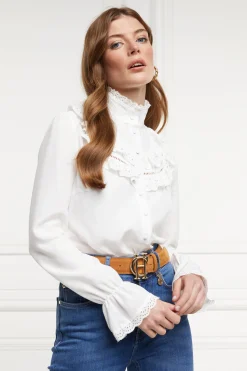 Discount Audley Lace Blouse Women Shirts & Blouses