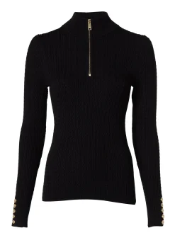 Online Ava Quarter Zip Knit Women Knitwear