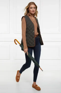 New Ava Quarter Zip Knit (Dark Camel Marl) Women Knitwear