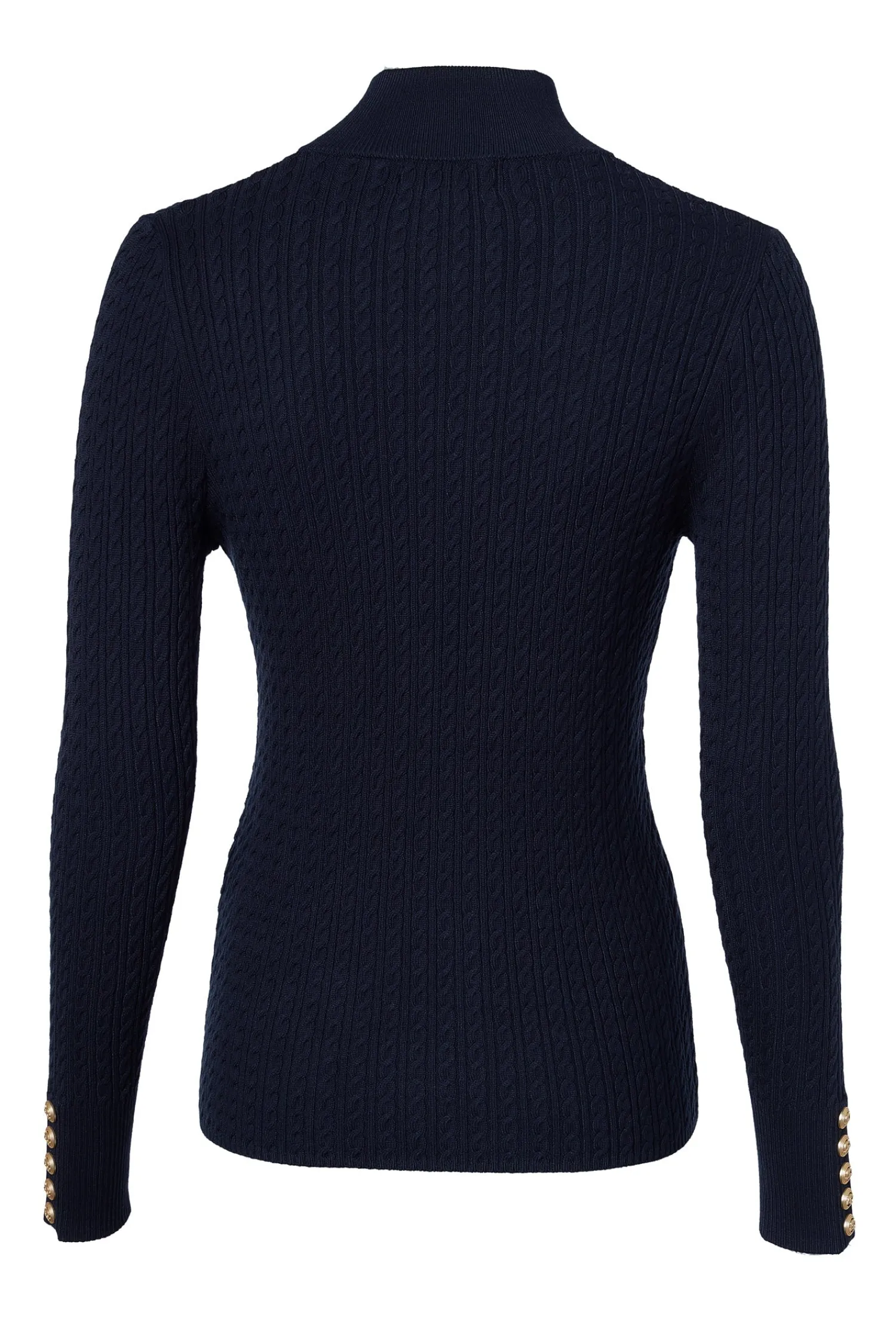 Online Ava Quarter Zip Knit (Ink Navy) Women Knitwear