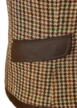 Outlet Aviator Gilet (Hailes Green Tweed) Women Gilets|Tailoring