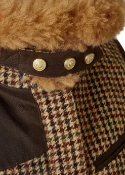 Outlet Aviator Gilet (Hailes Green Tweed) Women Gilets|Tailoring