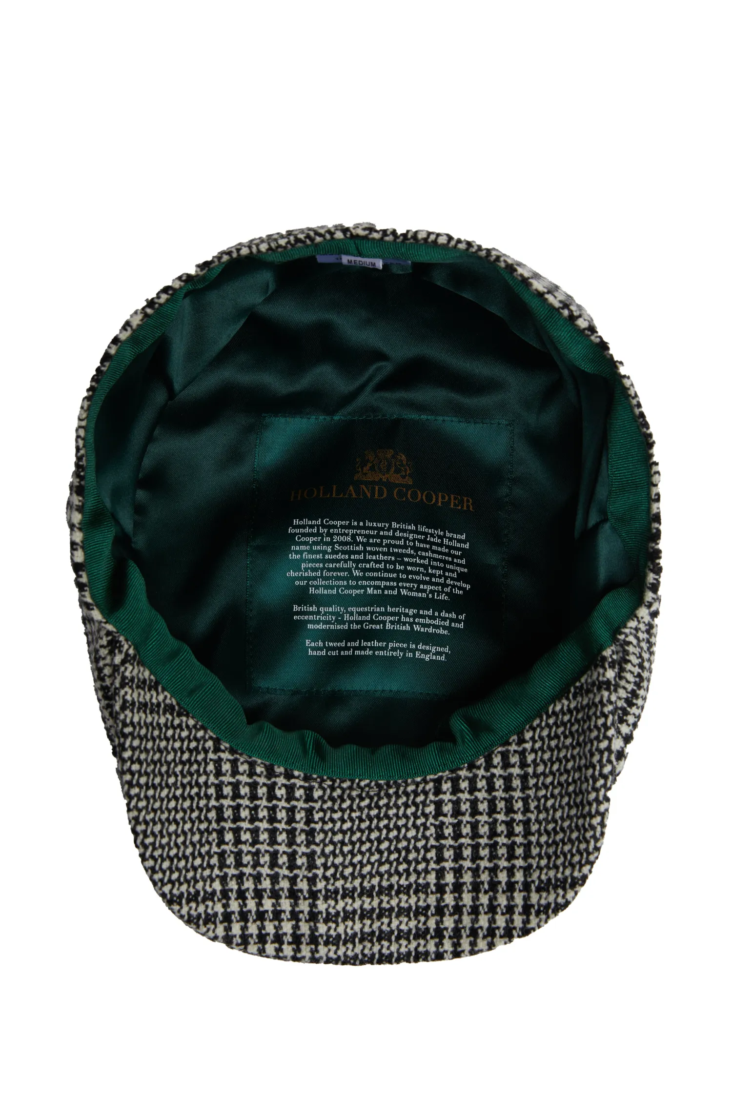Best Baker Boy Cap (Prince of Wales Mono) Women/BOY Baker Boys|Baker Boys
