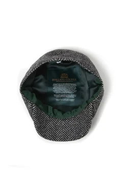 Discount Baker Boy Cap (Wide Tooth Black Herringbone) Women/BOY Baker Boys|Baker Boys