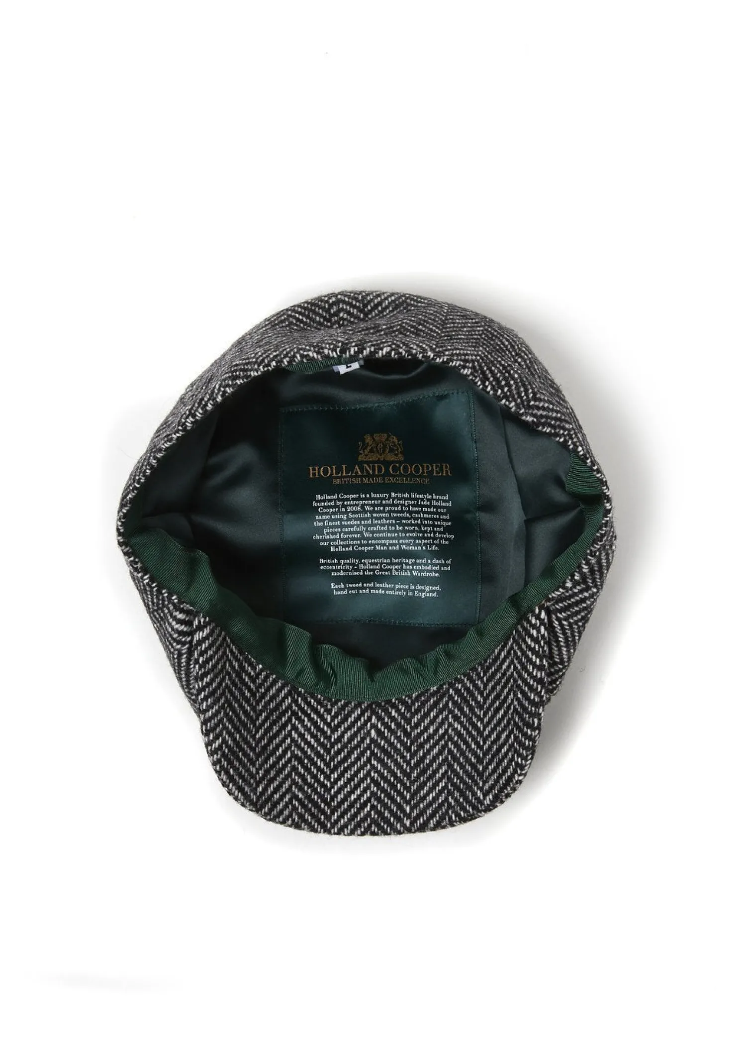 Discount Baker Boy Cap (Wide Tooth Black Herringbone) Women/BOY Baker Boys|Baker Boys