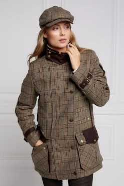 Best Balmoral Field Coat (Bourbon Tweed) Women Coats