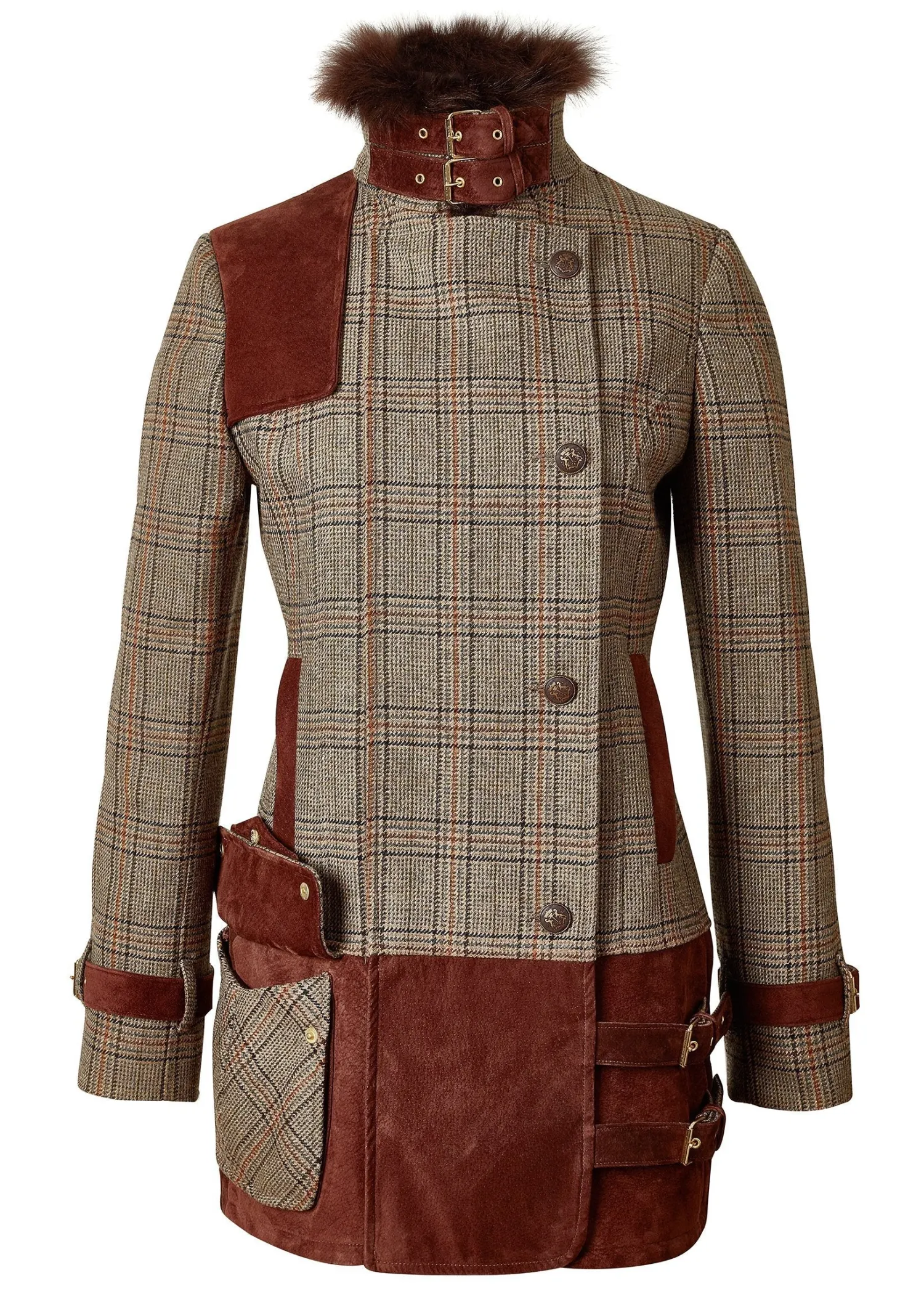 Hot Balmoral Field Jacket (Bourbon Tweed) Women Jackets