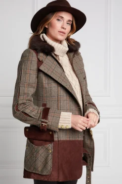 Hot Balmoral Field Jacket (Bourbon Tweed) Women Jackets