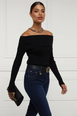 Hot Bardot Knit Women Tops|Knitwear