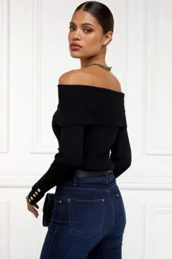 Hot Bardot Knit Women Tops|Knitwear