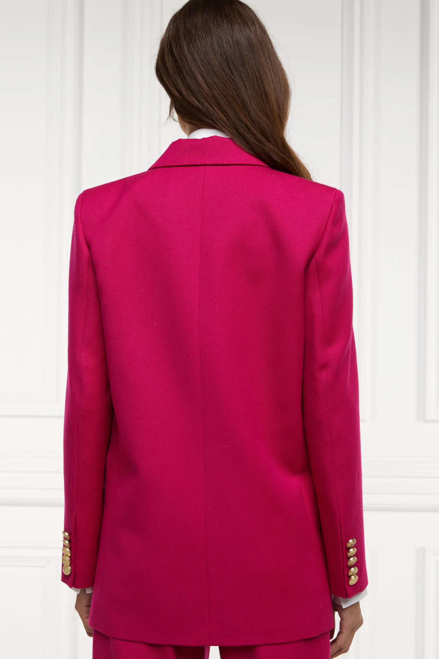 Fashion Belgravia Blazer (Hot Pink Barathea) Women Blazers|Tailoring