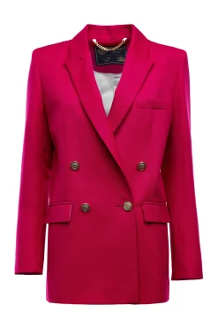 Fashion Belgravia Blazer (Hot Pink Barathea) Women Blazers|Tailoring