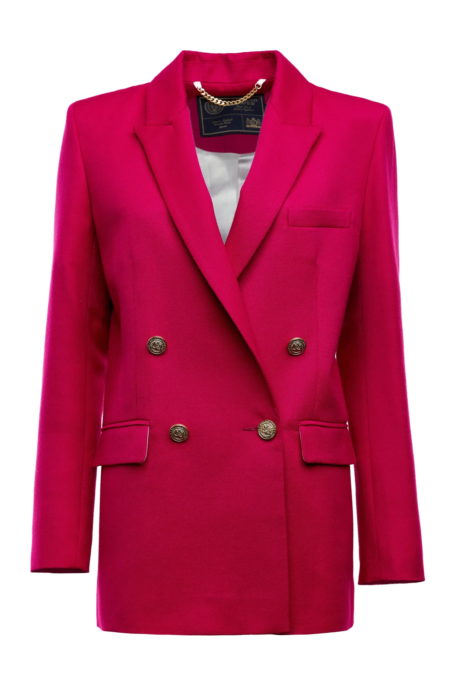 Fashion Belgravia Blazer (Hot Pink Barathea) Women Blazers|Tailoring