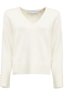 New Berkeley V-Neck Knit Women Knitwear