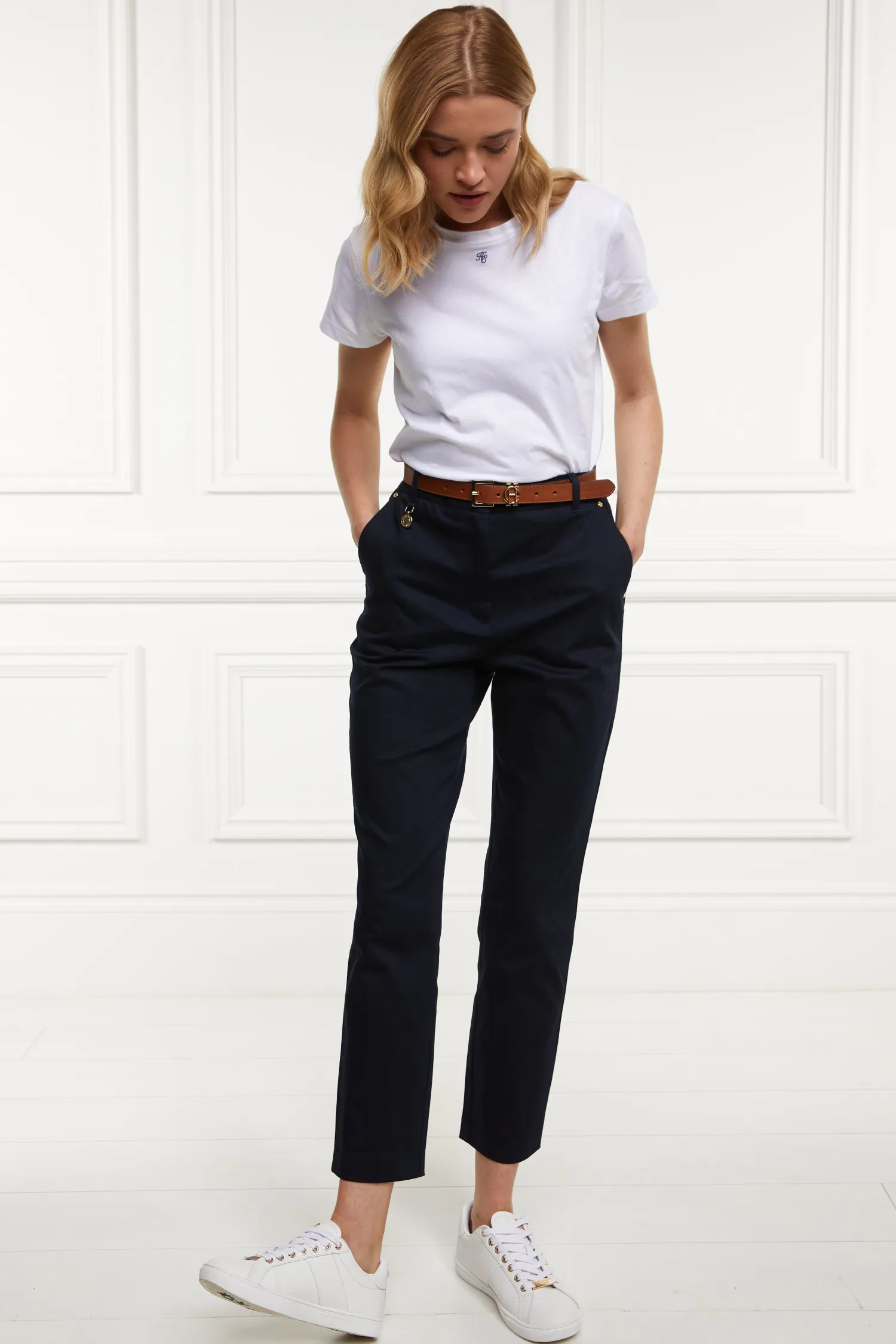 Sale Bexley Cigarette Trouser (Ink Navy) Women Trousers