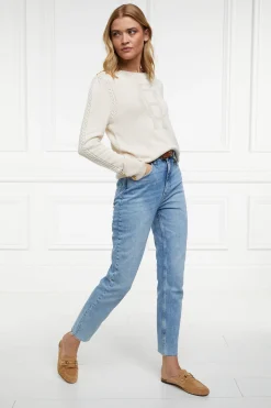 Outlet Bibury Crew Neck Knit Women Knitwear