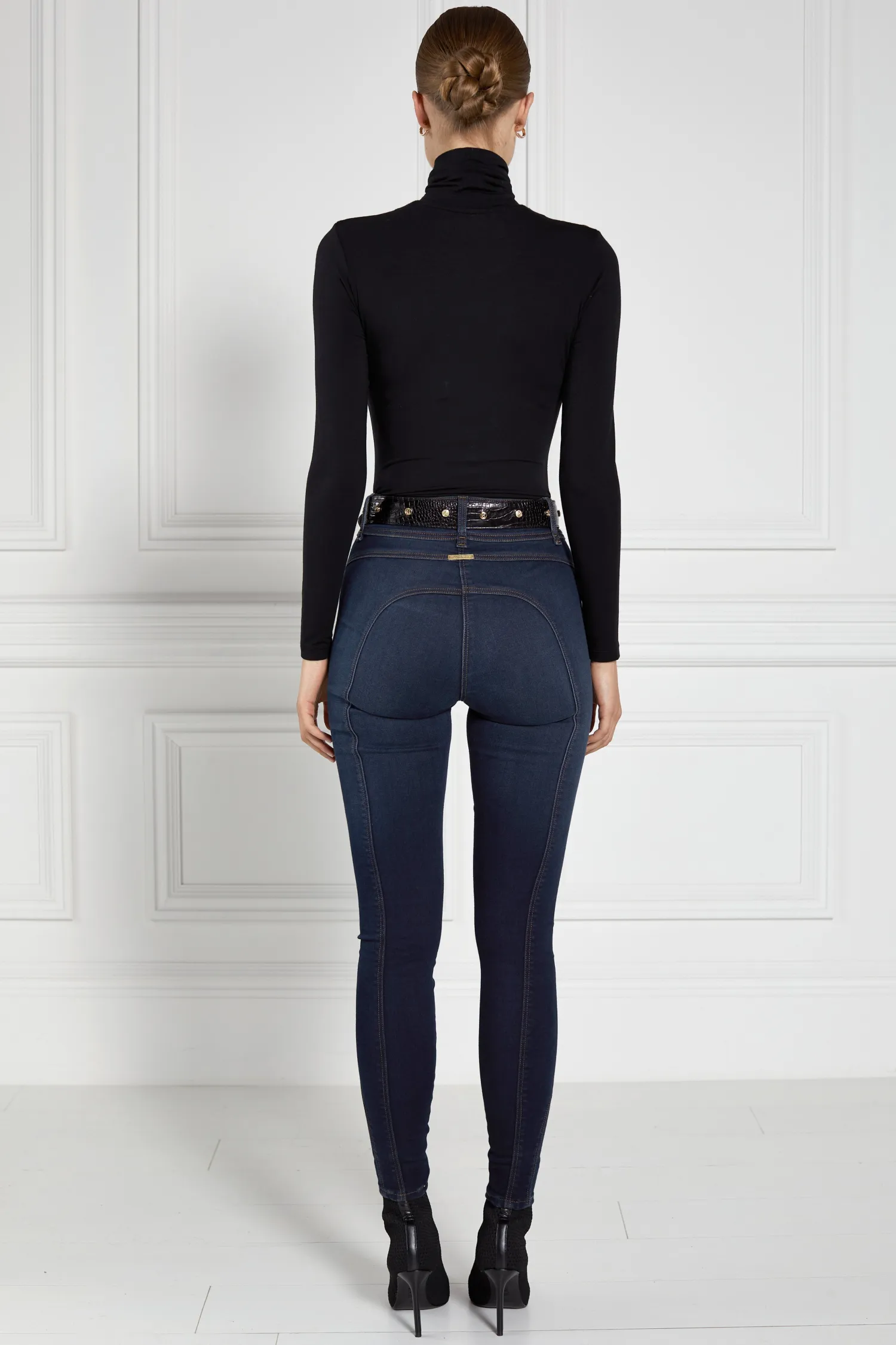 Hot Biker Jean (Deep Indigo) Women Jeans