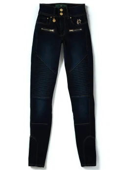 Hot Biker Jean (Deep Indigo) Women Jeans