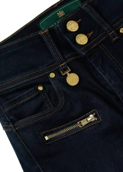 Hot Biker Jean (Deep Indigo) Women Jeans