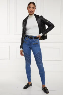 Fashion Biker Jean Women Jeans