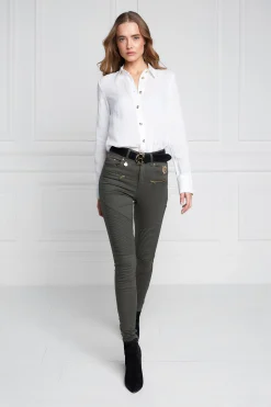 Online Biker Jean (Hunter Green) Women Jeans