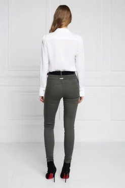 Online Biker Jean (Hunter Green) Women Jeans