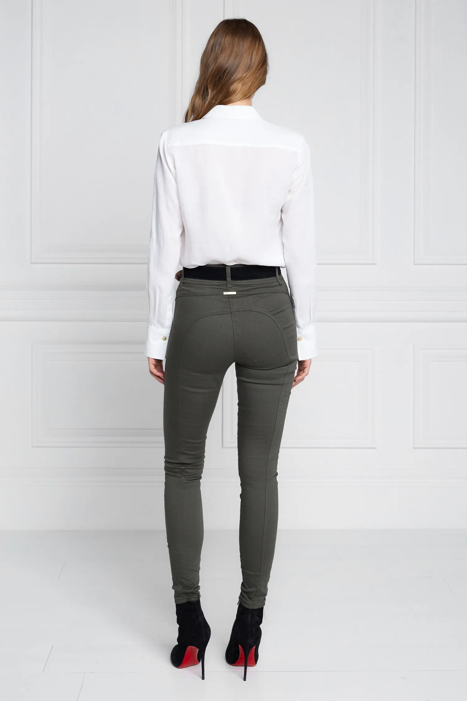 Online Biker Jean (Hunter Green) Women Jeans