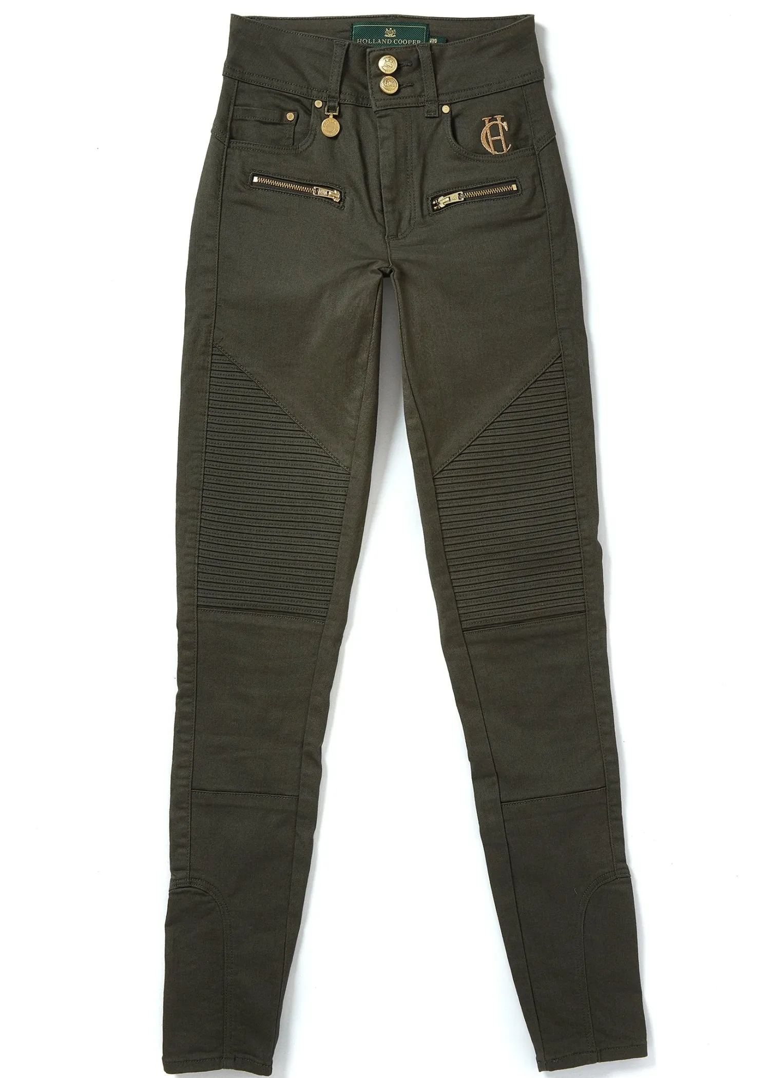 Online Biker Jean (Hunter Green) Women Jeans
