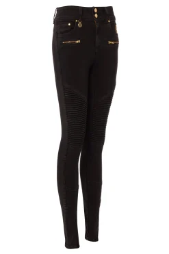 Sale Biker Jean (Washed Black) Women Jeans
