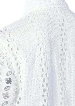 Outlet Broderie Lace Shirt Women Shirts & Blouses
