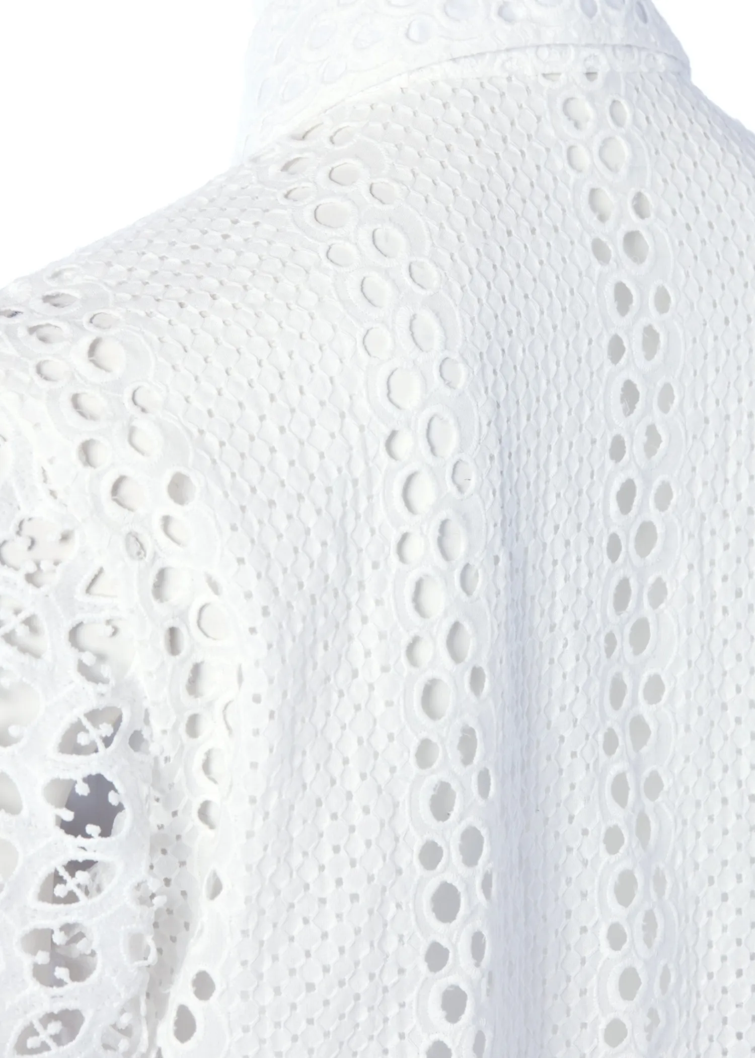 Outlet Broderie Lace Shirt Women Shirts & Blouses