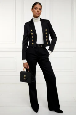 Online Brompton Jacket (Black Barathea) Women Blazers|Tailoring