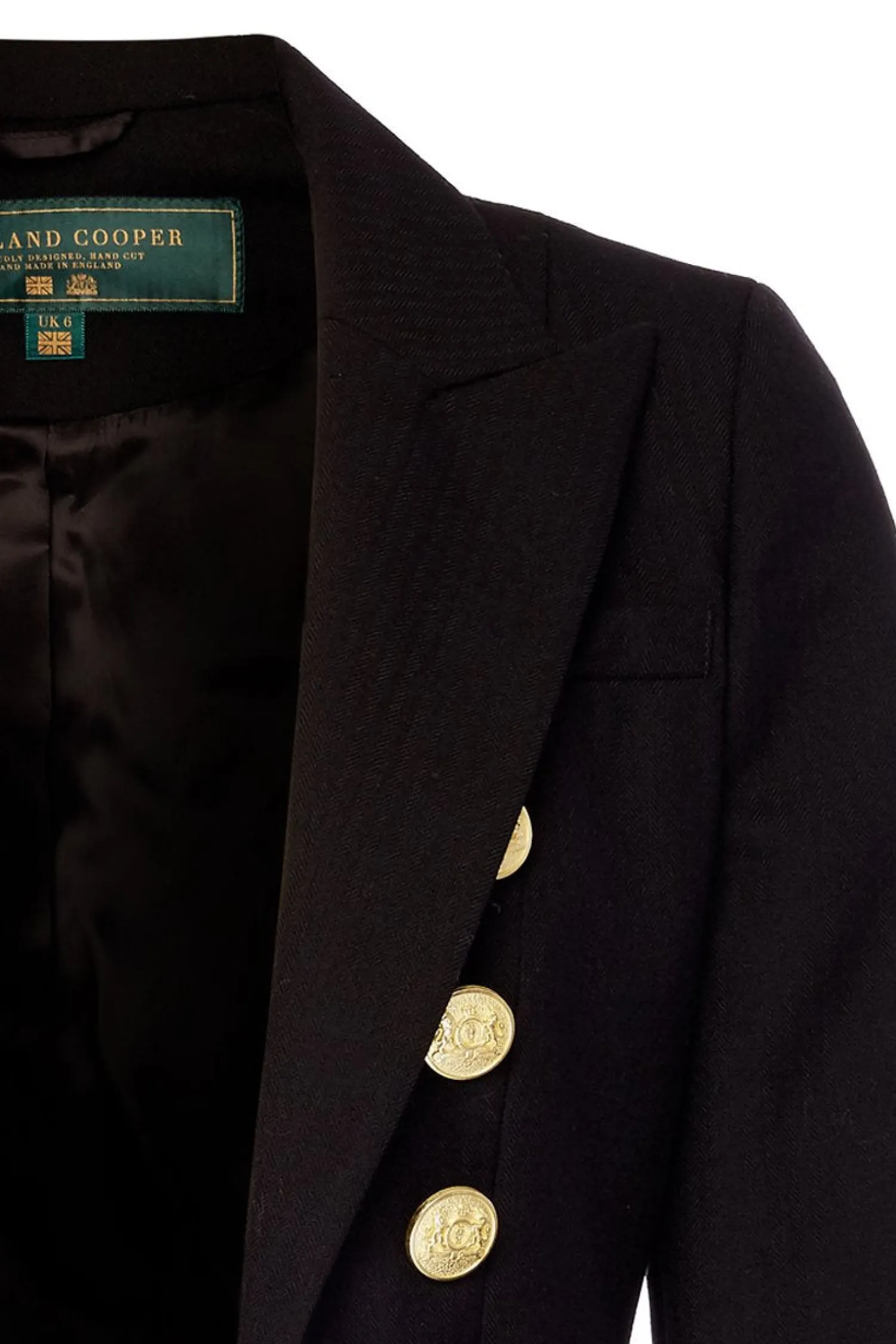 Online Brompton Jacket (Black Barathea) Women Blazers|Tailoring